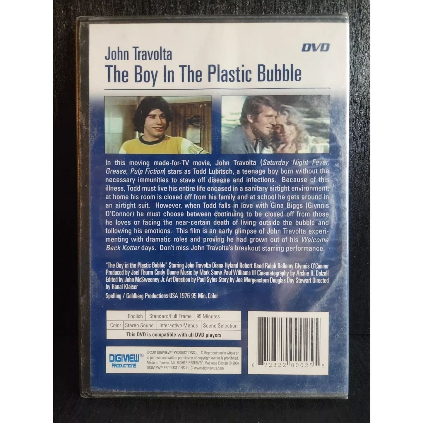 The Boy in the Plastic Bubble (DVD) Brand New Sealed