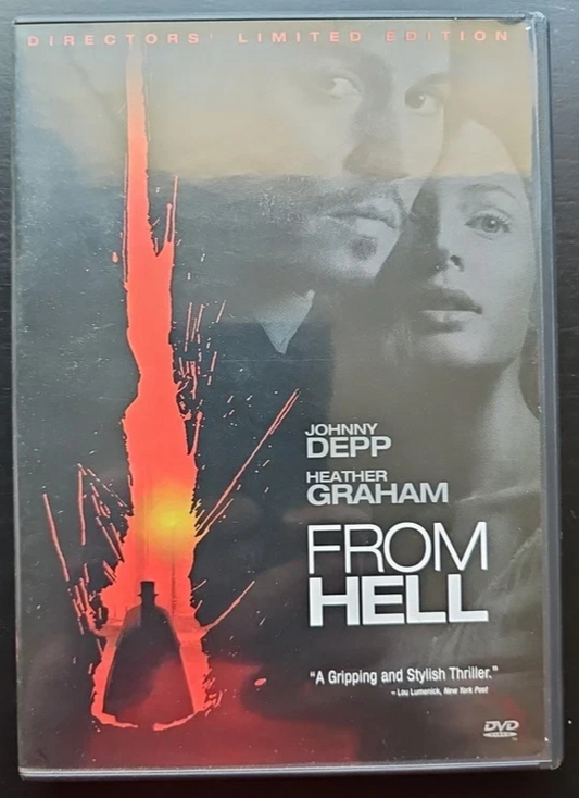 From Hell (DVD, 2007, Widescreen) - Tested