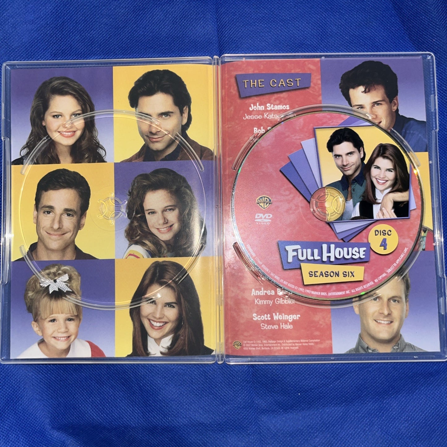 Full House Season 6 Disc 1, 2, & 4 Only