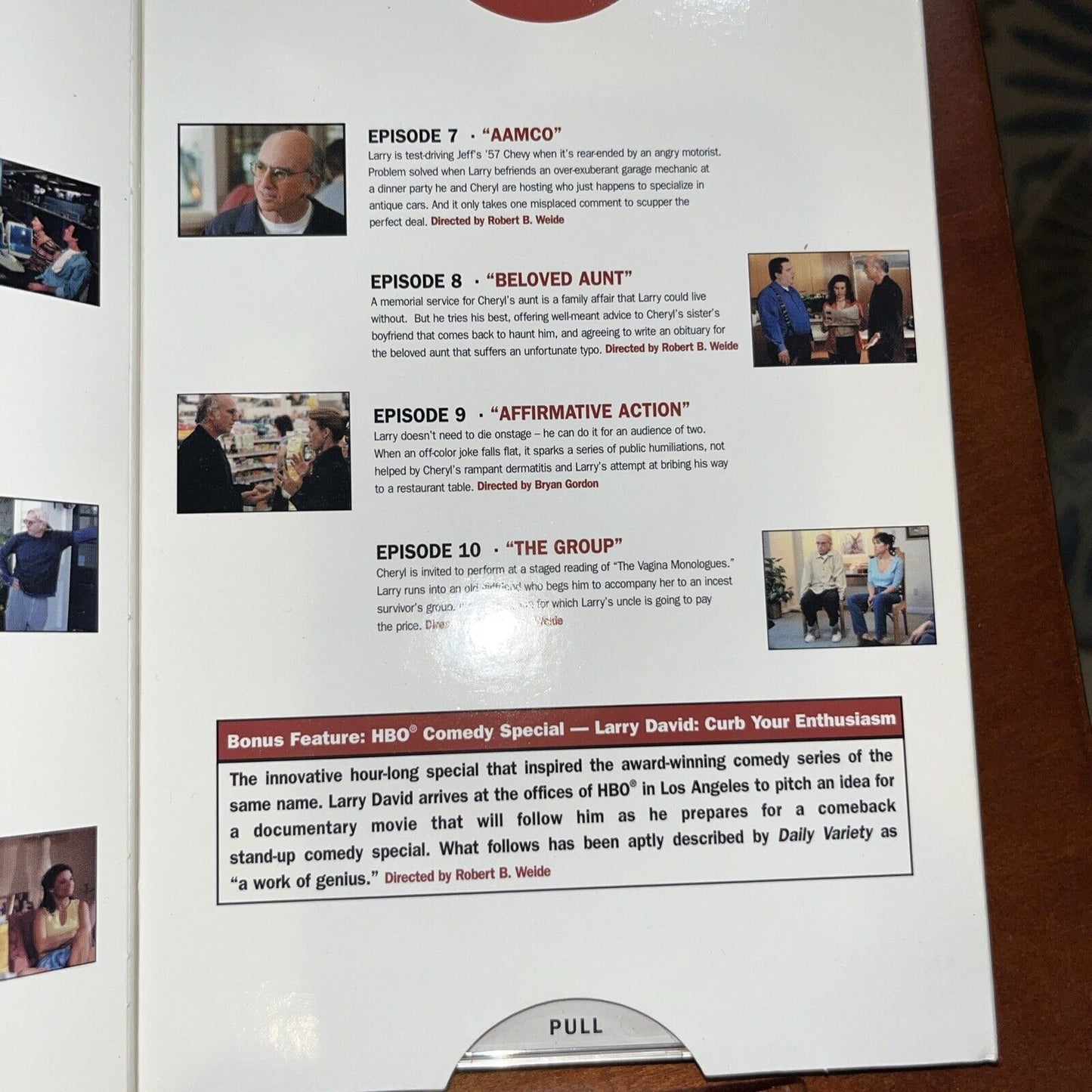 Curb Your Enthusiasm: the Complete First Season (DVD, 2000)