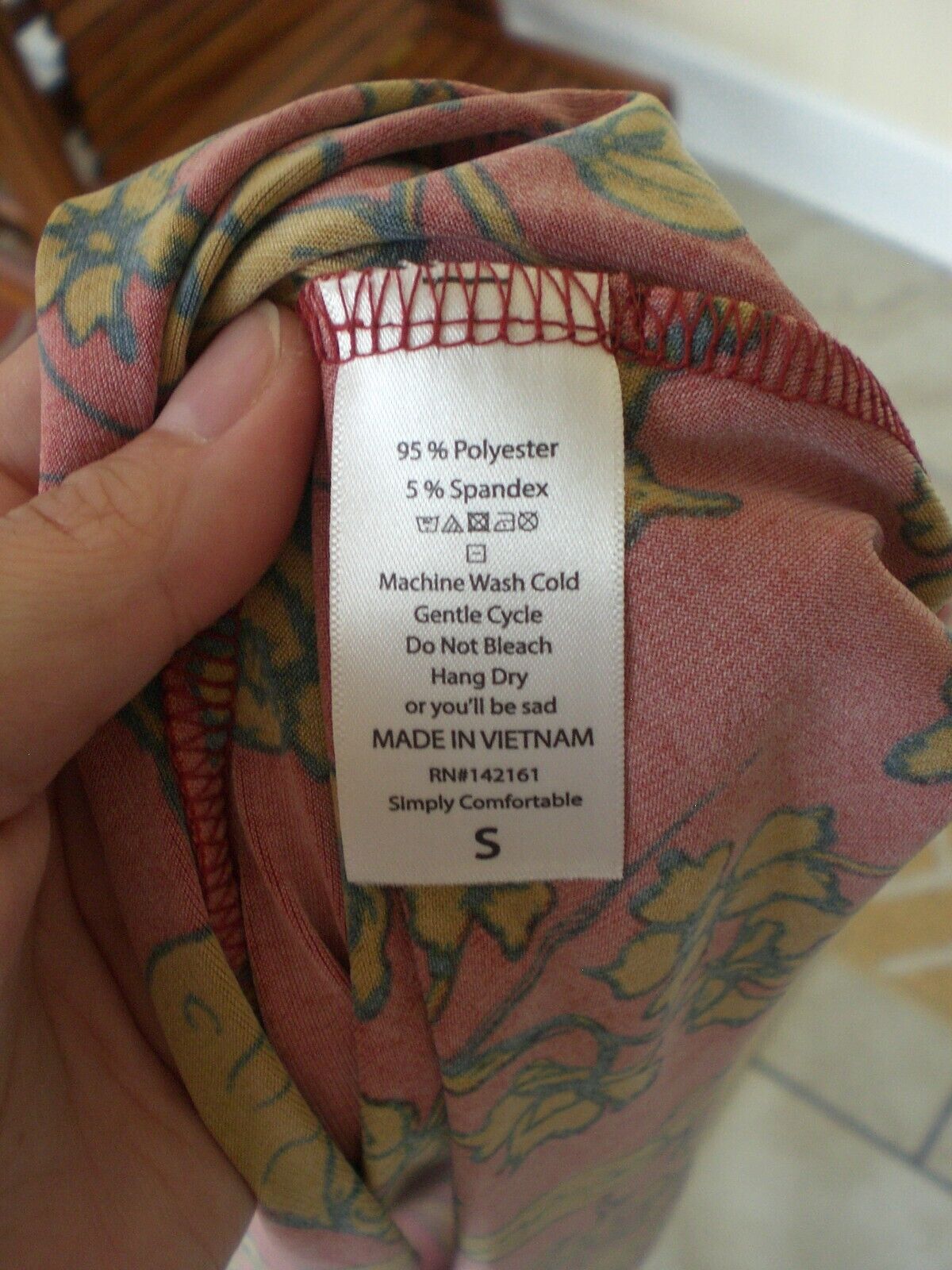 LuLaRoe NWT Red Floral Nicole Dress SMALL