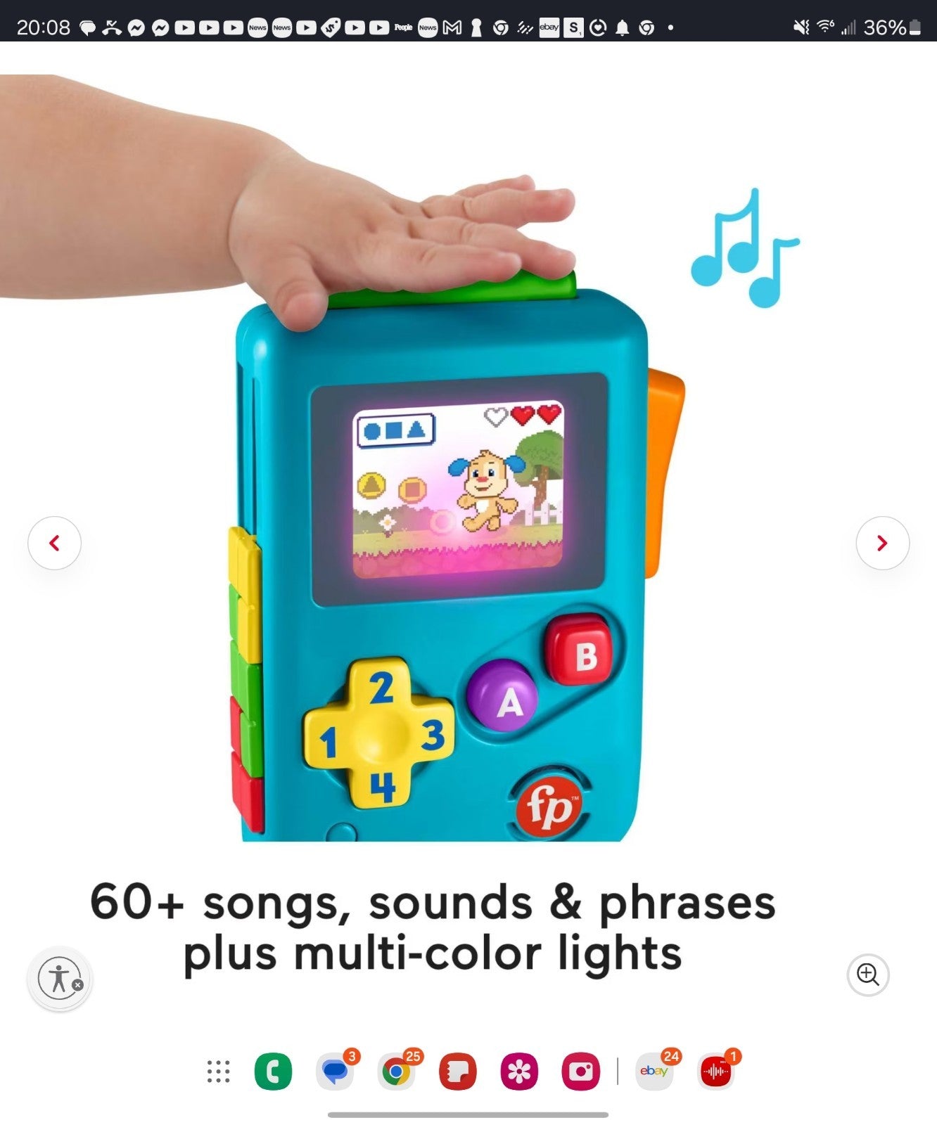 Mattel Fisher-Price Laugh & Learn Lil' Gamer