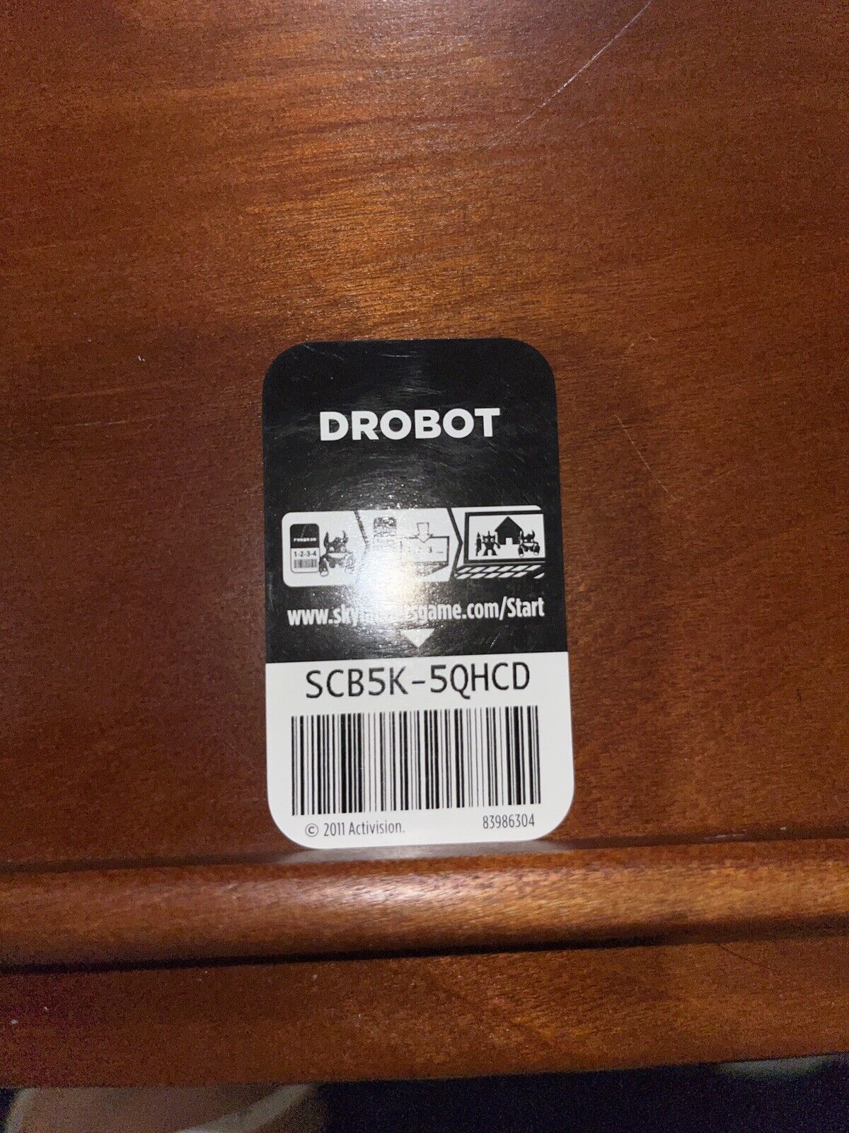 Skylanders Drobot With Cards