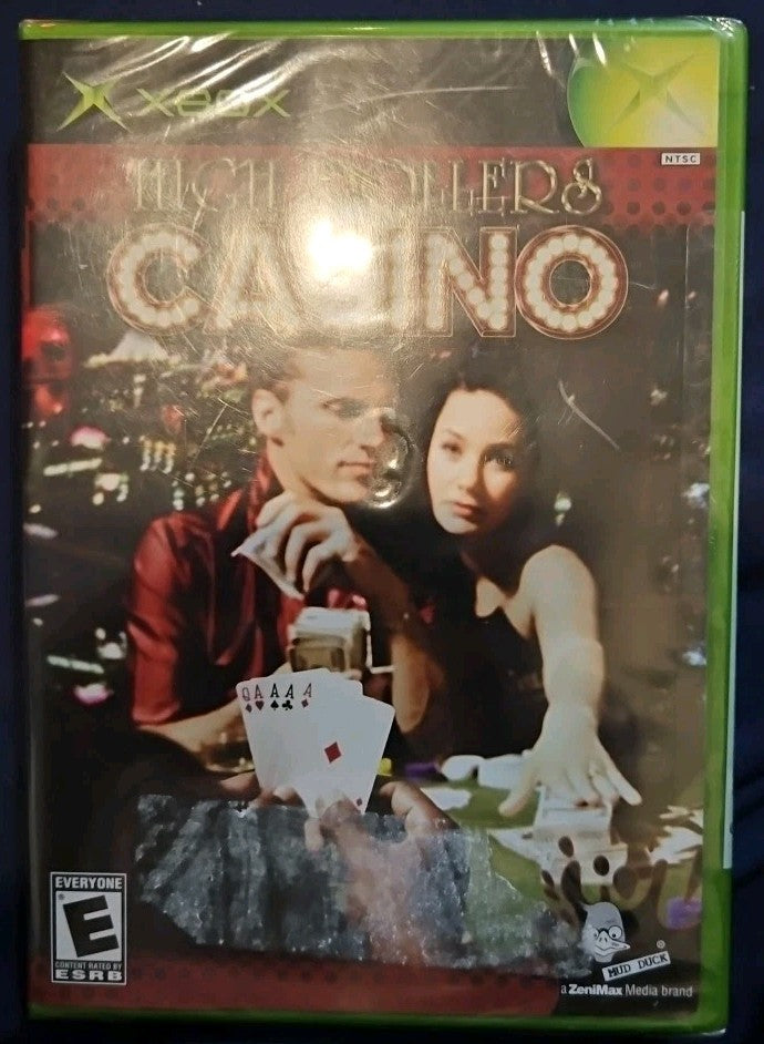 High Rollers Casino (Microsoft Xbox, 2004) New Sealed