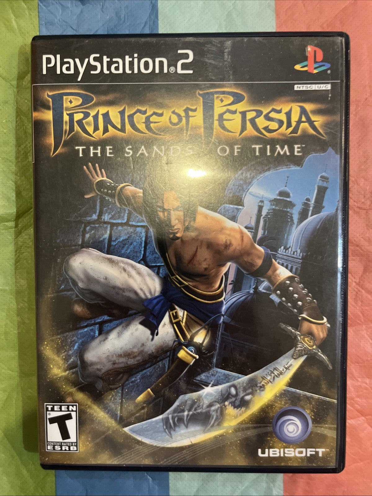 Prince of Persia: The Sands of Time (PS2) CIB. Manual + Reg Card. Original Disc