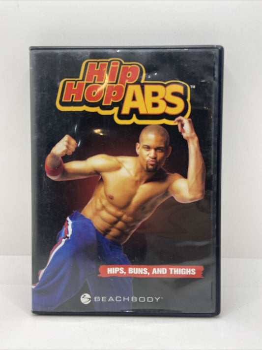 Hip Hop Abs Hips, Buns, And Thighs/Last Minute Buns VG w/Case, Artwork 
