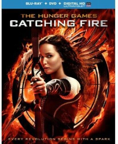 The Hunger Games: Catching Fire (Blu-ray, 2013) New Sealed. No Digital Download