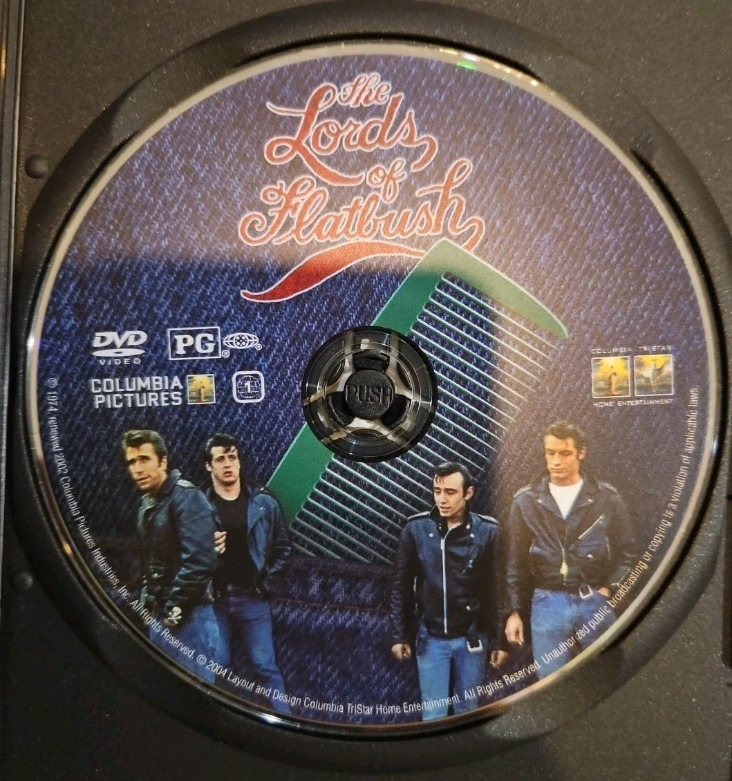 Lords of Flatbush (DVD, 1974)Artwork Cropped. Slimcase. Tested