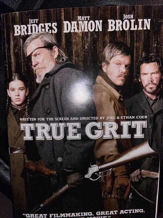 True Grit (DVD 2010) Widescreen Jeff Bridges Matt Damon