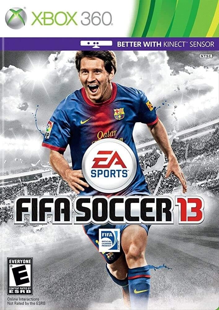 FIFA Soccer 13 - Xbox 360 - New Case. Tested. Resealed ￼￼