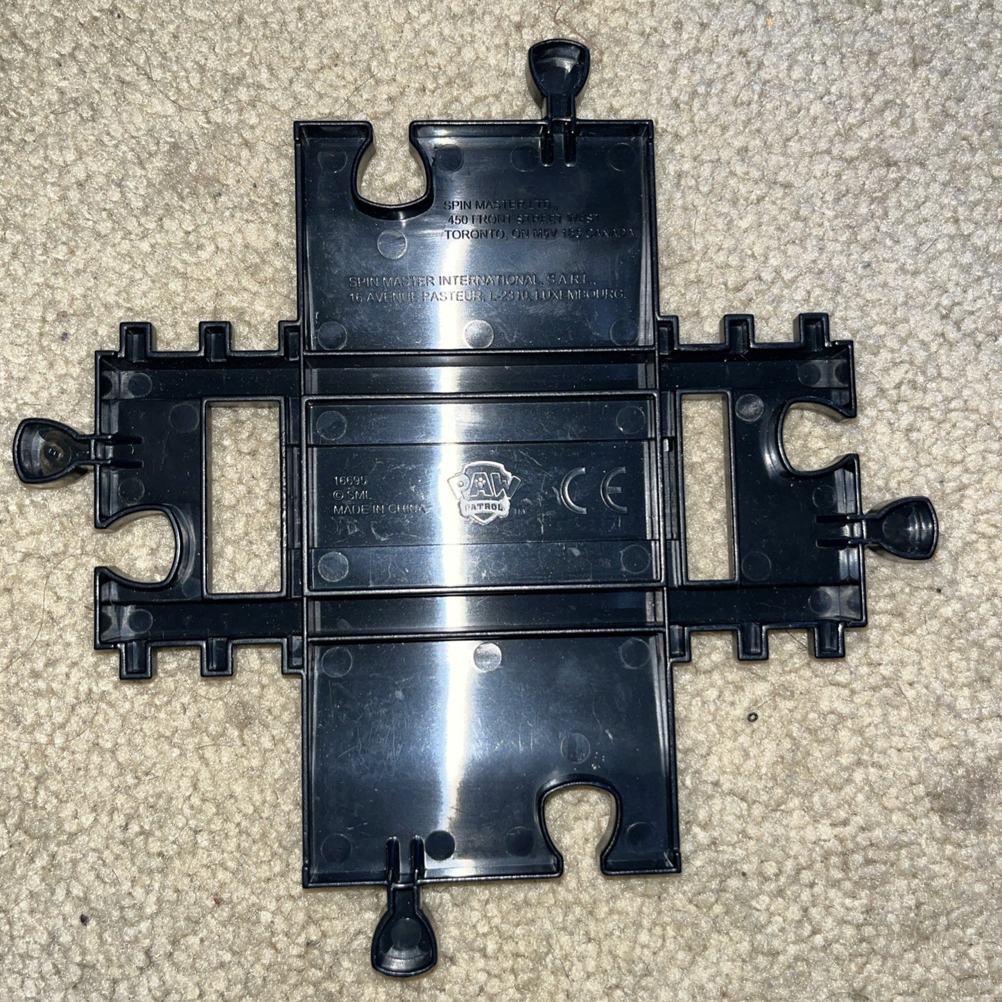 Paw Patrol Adventure Bay Railway Train Replacement Cross Track Adapter