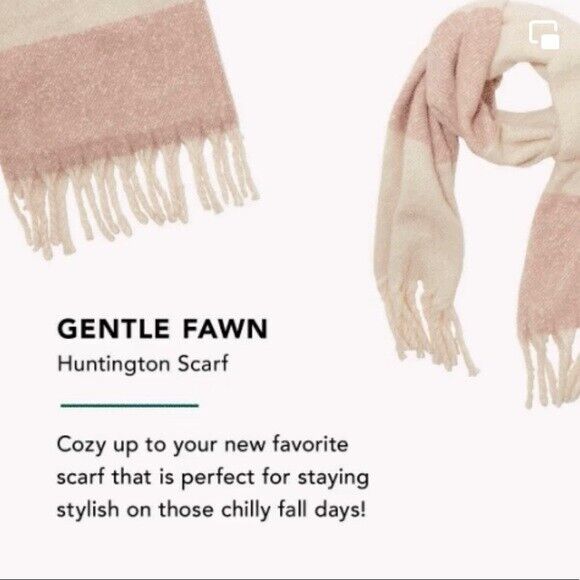 Gentle Fawn Cozy Scarf 72" x 16"