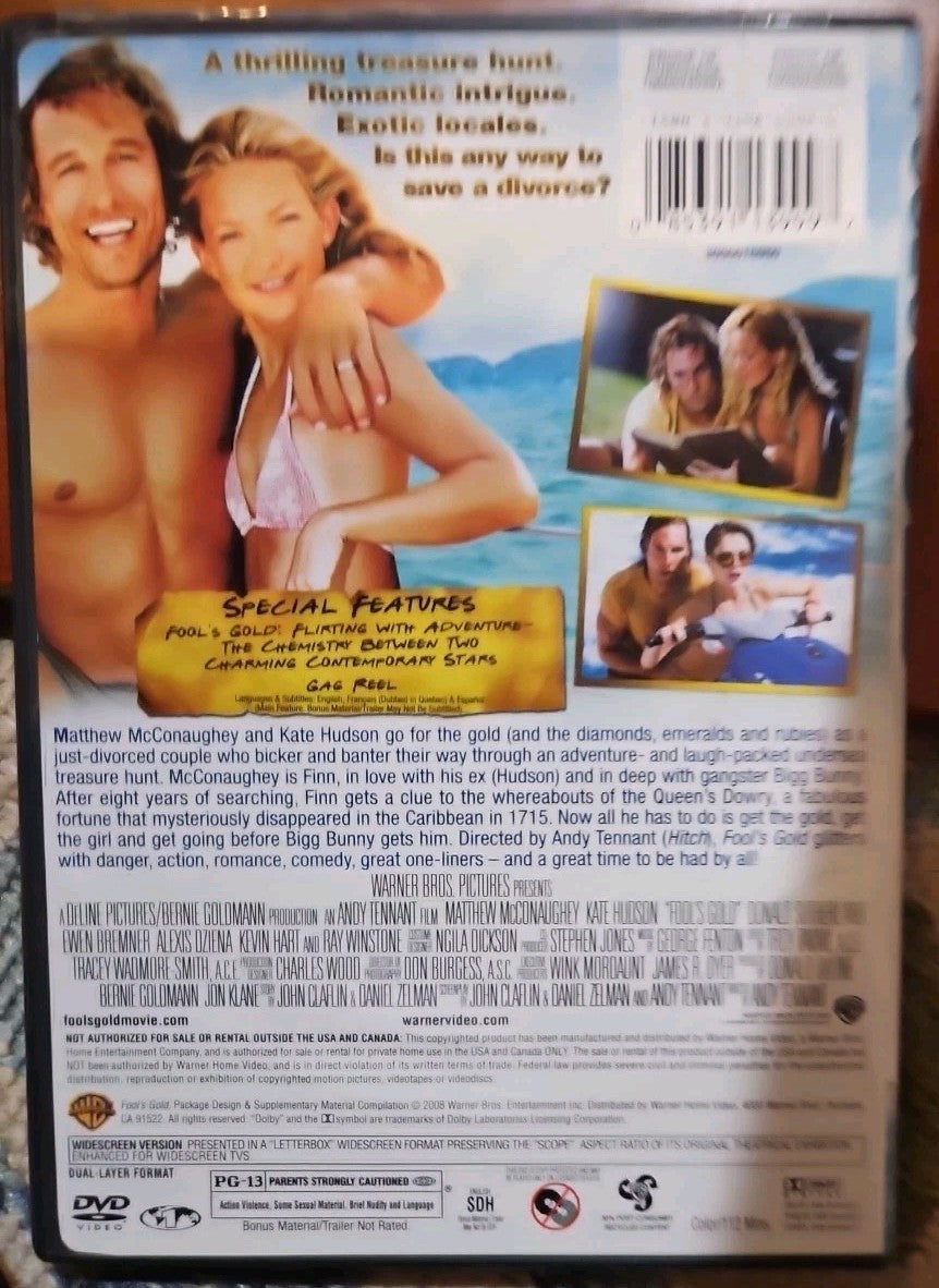 Fool's Gold (DVD, 2008) New Sealed