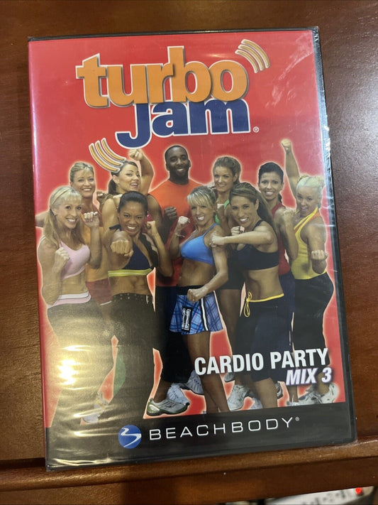 Turbo Jam: Cardio Party - Mix 3 (DVD, 2007) Brand New SEALED