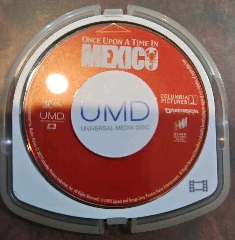 Once Upon a Time in Mexico (UMD, 2005, Universal Media Disc) Tested