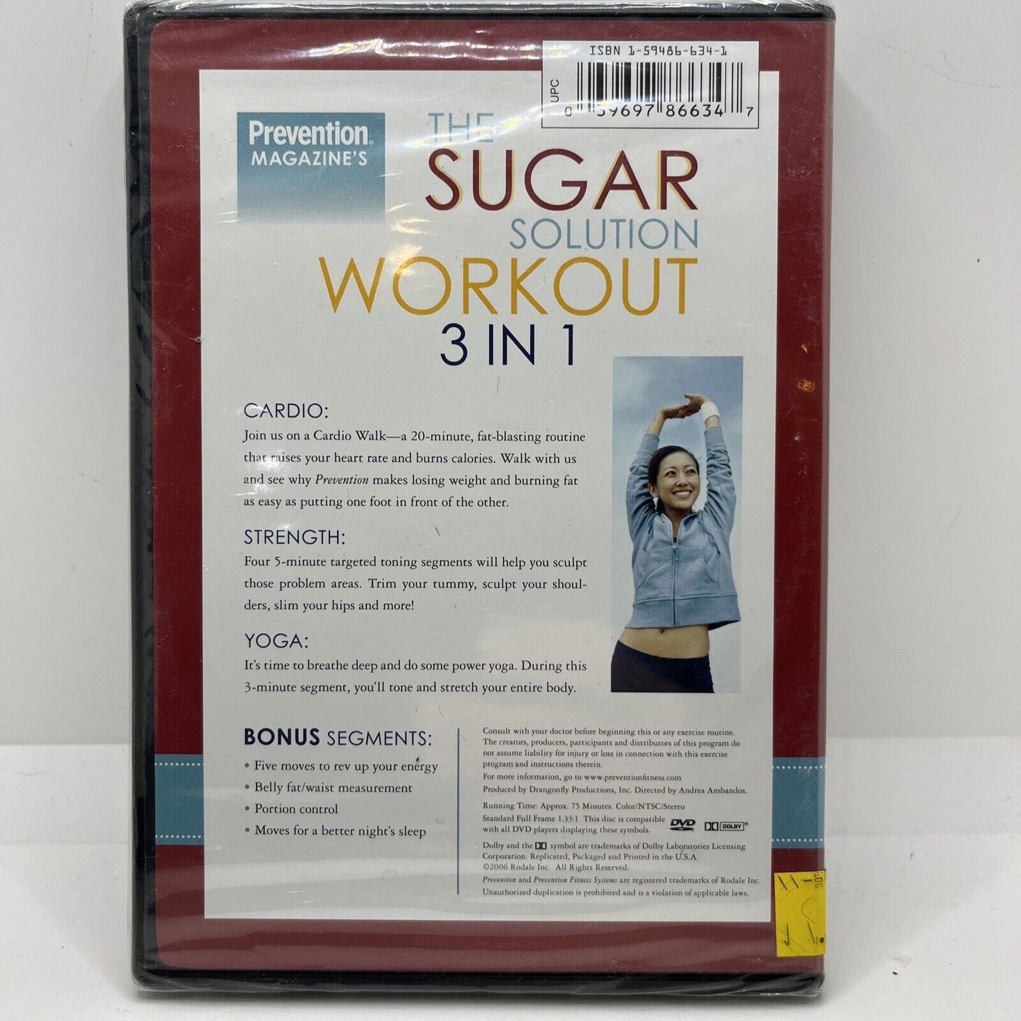 The Sugar Solution Workout: DVD, NEW