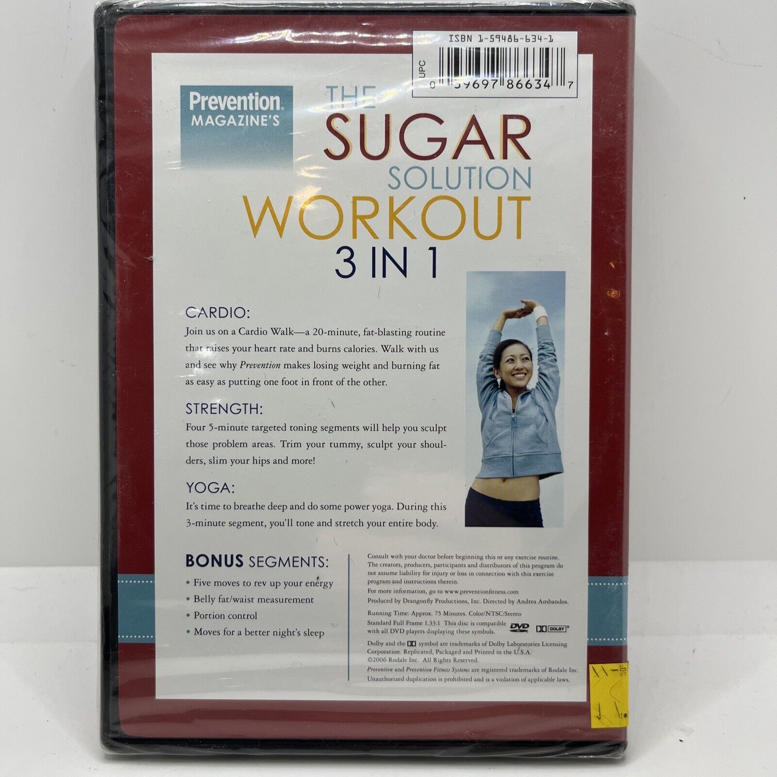 The Sugar Solution Workout: DVD, NEW
