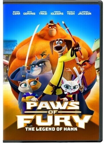 Paws of Fury: the Legend of Hank (DVD, 2022) Sealed
