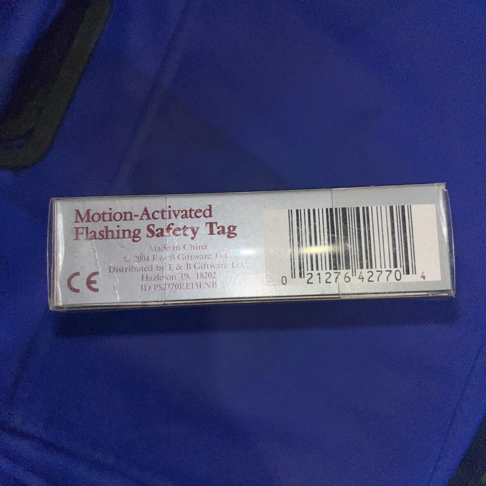 Motion Activated Flashing Night Safety Westminster Dog Tag Collar or Leash New