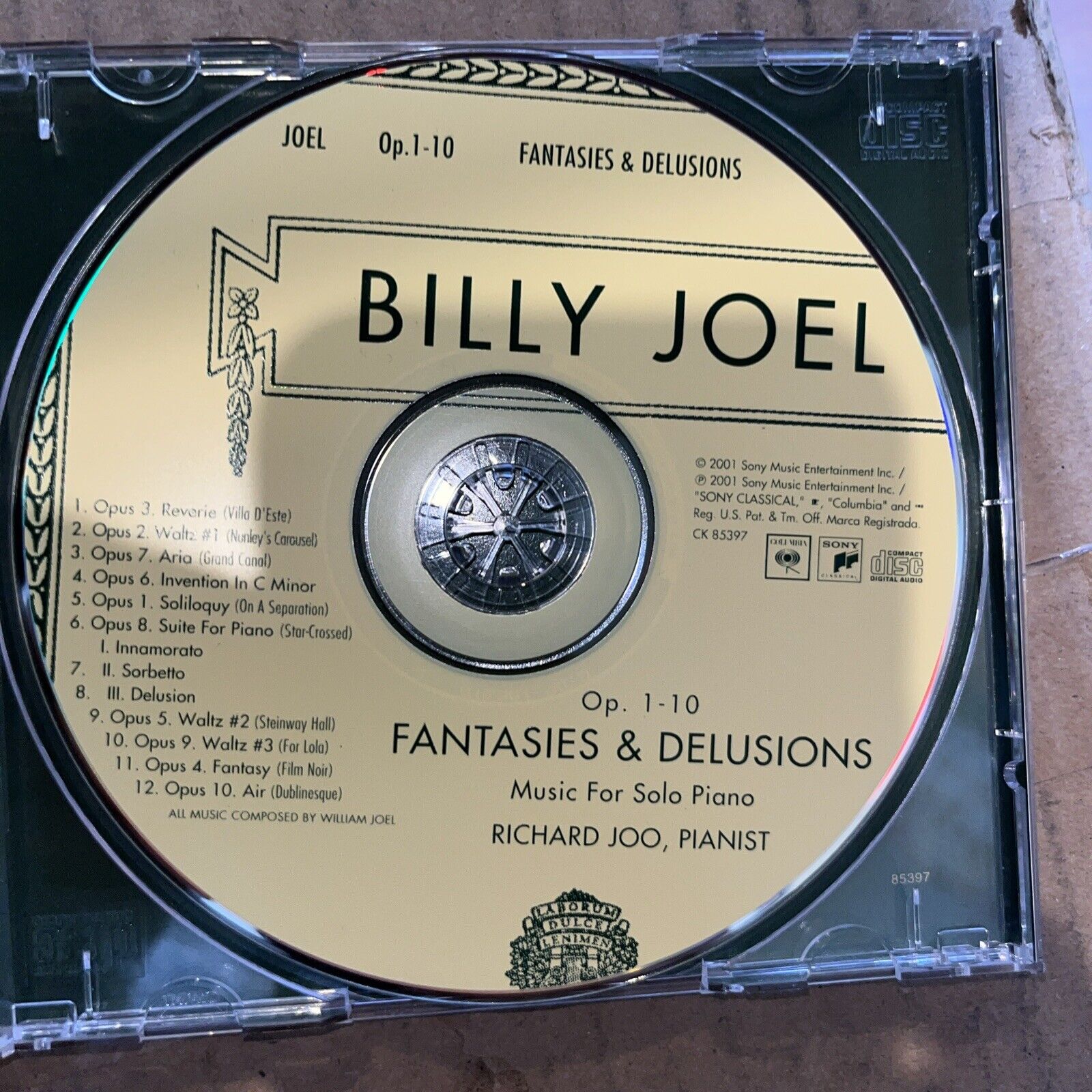 Richard Joo : Billy Joel: Fantasies & Delusions, Op. 1-10 - Music for Solo