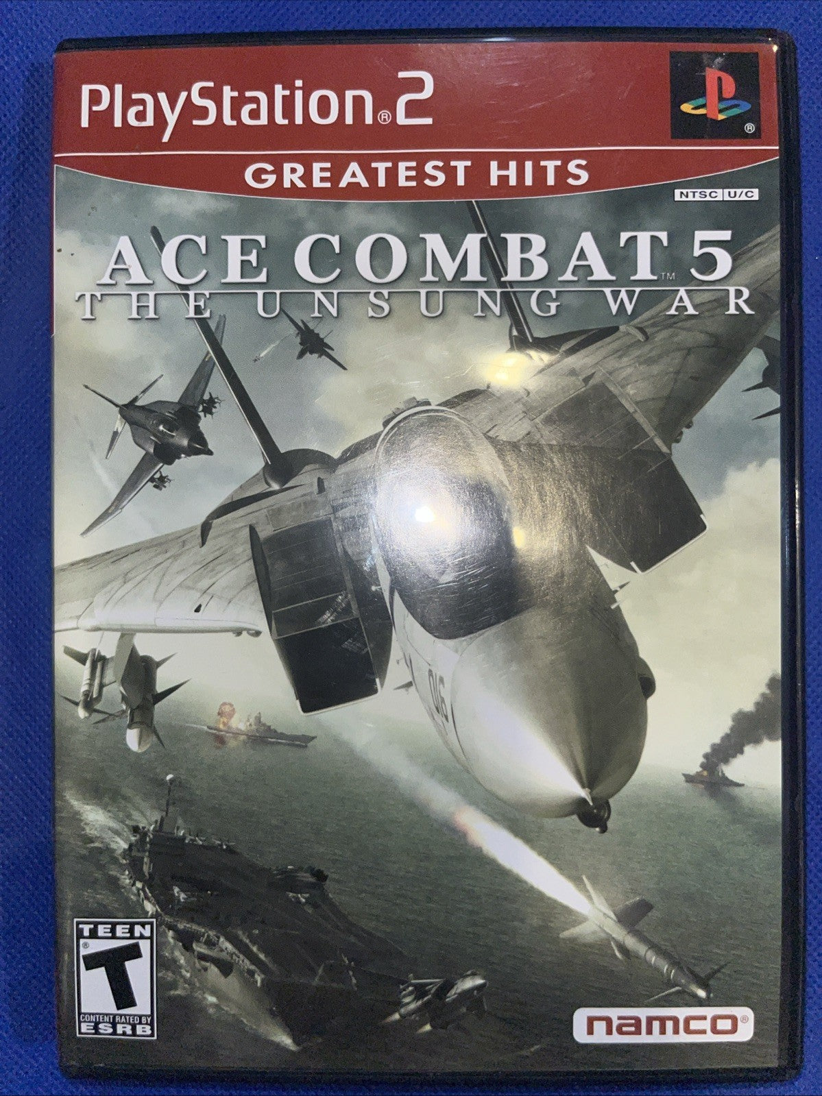 Ace Combat 5 (PS2) Mint. Tested. New Case. Resealed