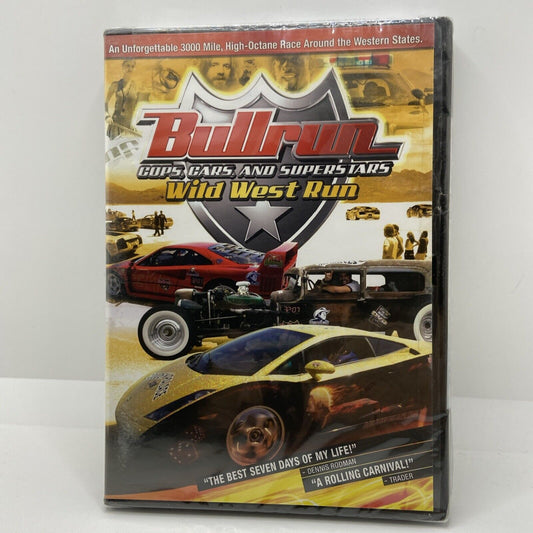 Bullrun - Cops, Cars and Superstars Wild West Run (DVD, 2007)