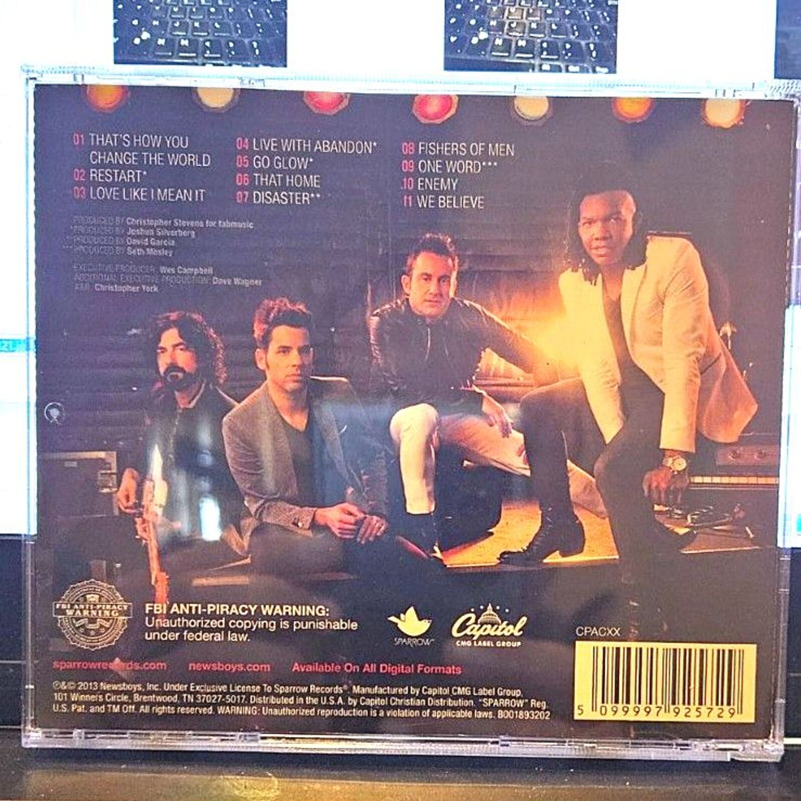 Newsboys Restart (CD) Autographed