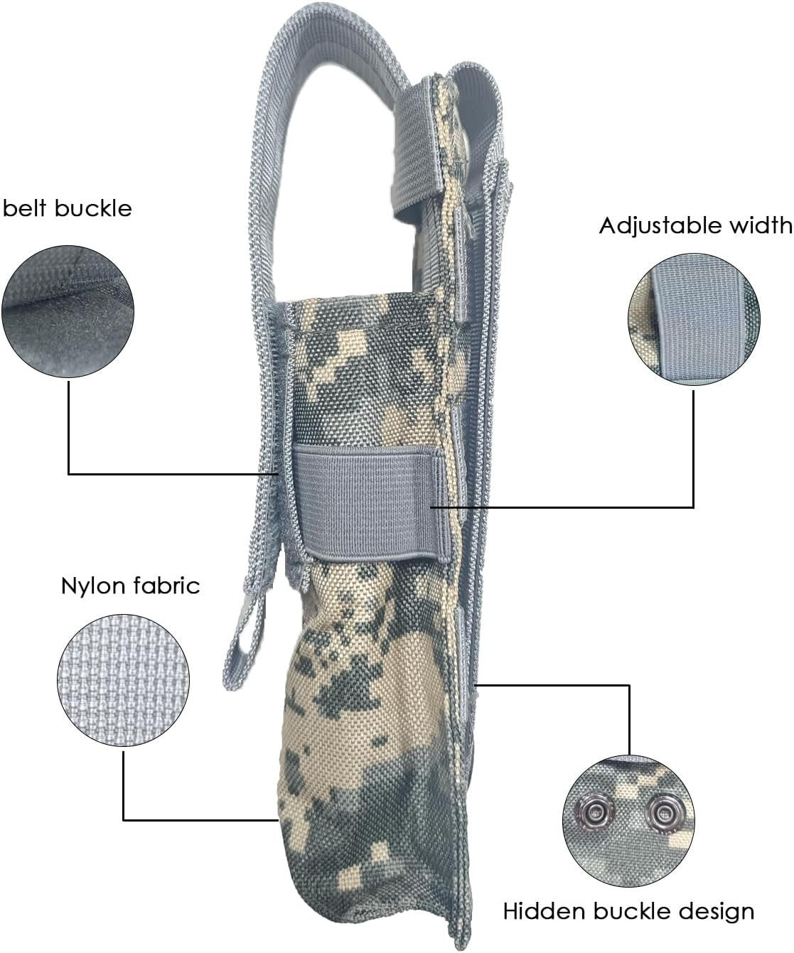Weoxi Tactical Flashlight Holster (Flashlight NOT Included