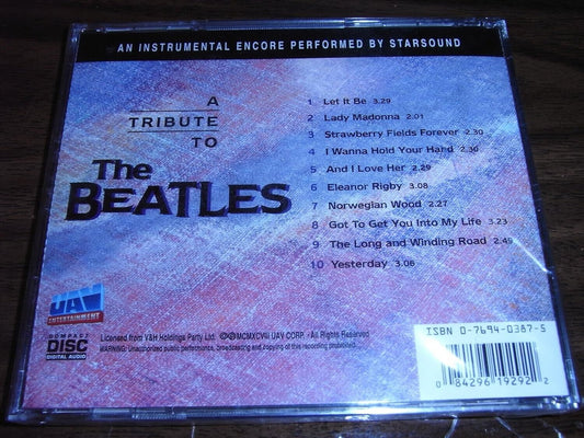 A Tribute to the Beatles - CD - Starsound