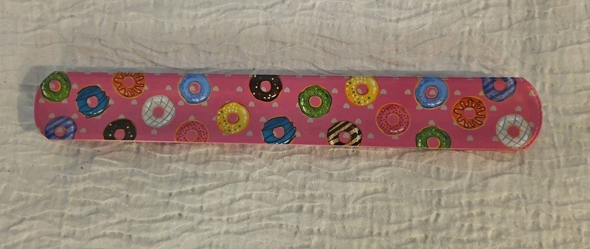 Slap Band Slap Bracelet  Vinyl Coated
