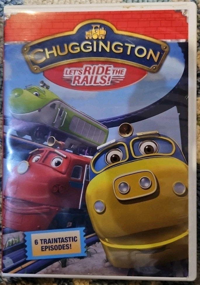 Chuggington: Let’S Ride the Rail (DVD, 2011)  Tested. New Case. Resealed