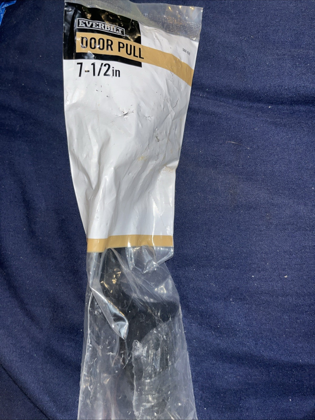 Everbilt 7-1/2 in Black Decorative Rustic Heavy Duty Gate Door Pull Handle 20464