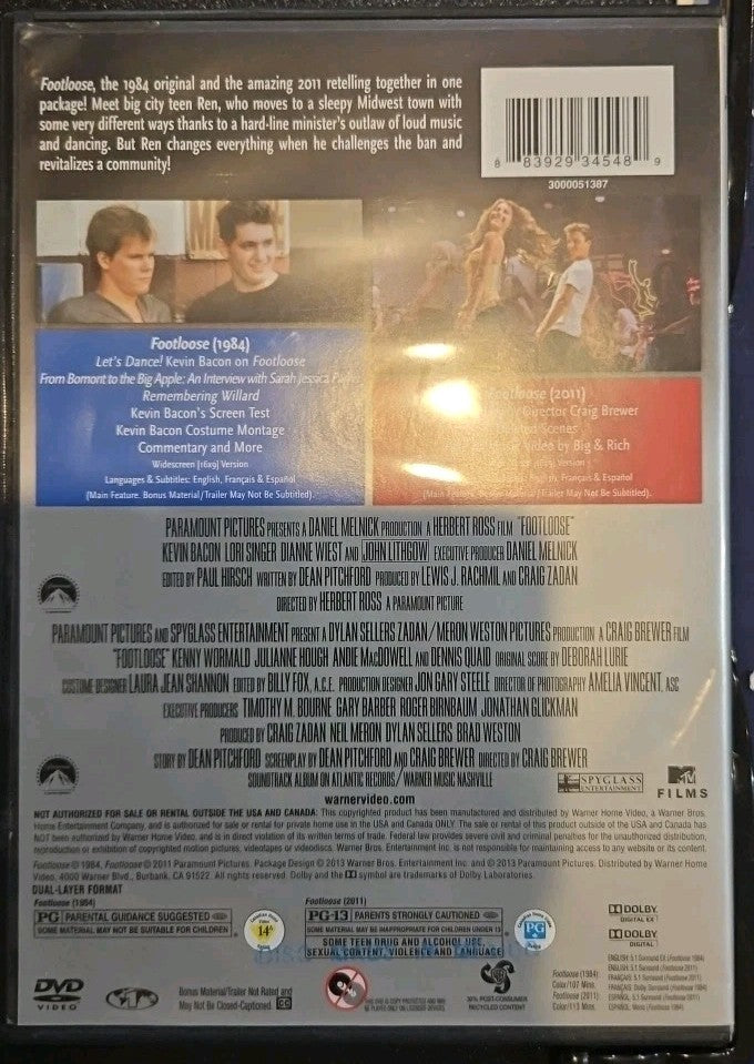 Musicals and Music Themed DVDs and Blu-rays # thru L $2.95-$9.95 Save Up To 25%