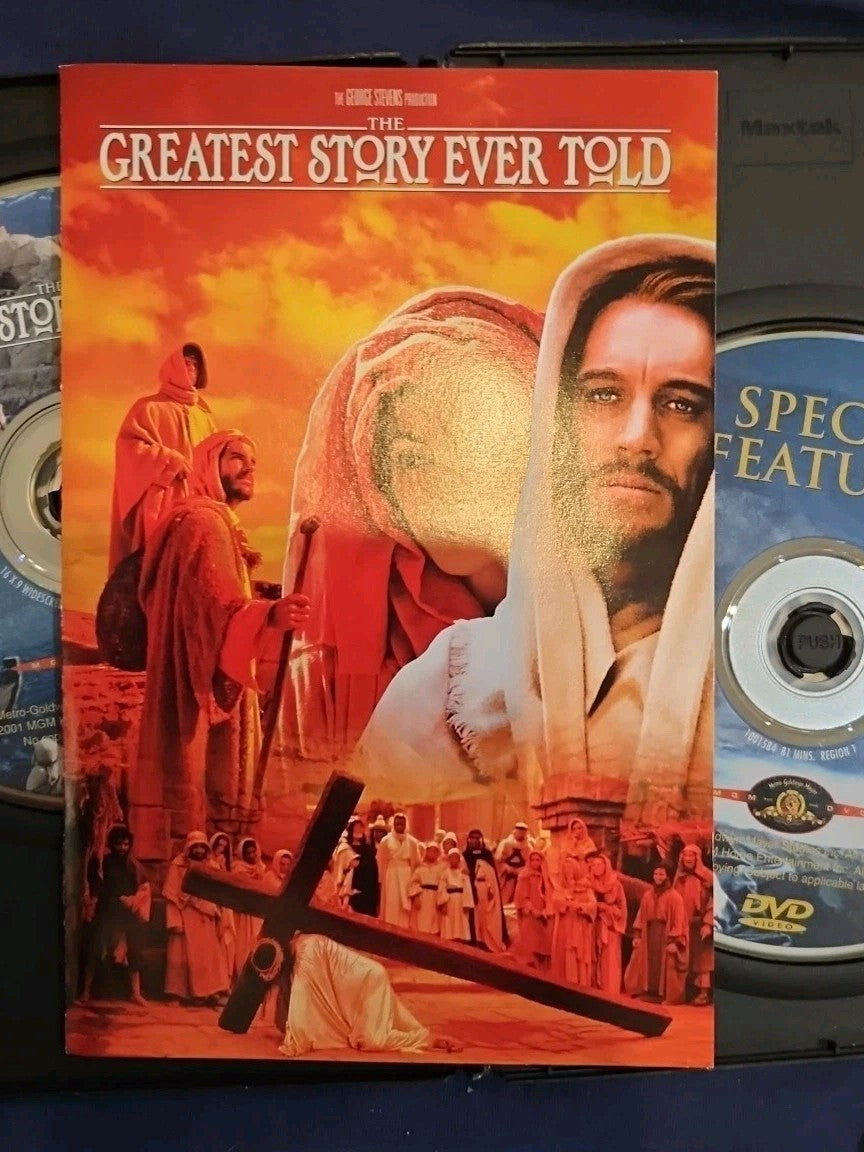 The Greatest Story Ever Told (DVD, 2001, 2-Disc Set, Special Edition)