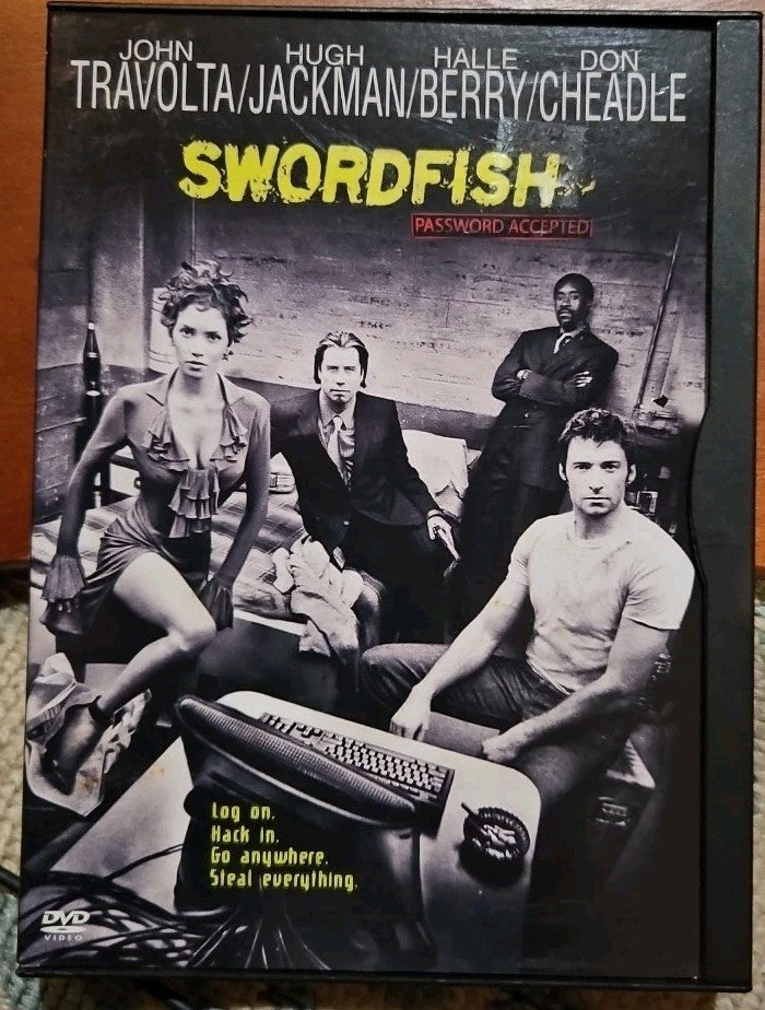 Swordfish (DVD, 2001) Tested. No Scratches