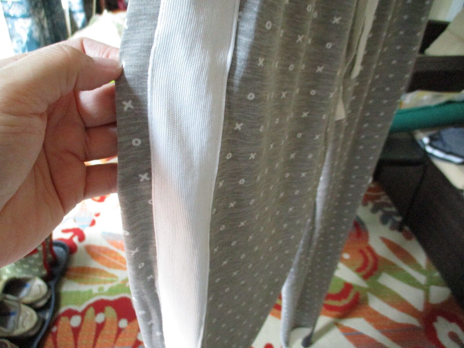 LuLaRoe NWT Jax Small Heathered Gray with White XO Joggers Sweatpants