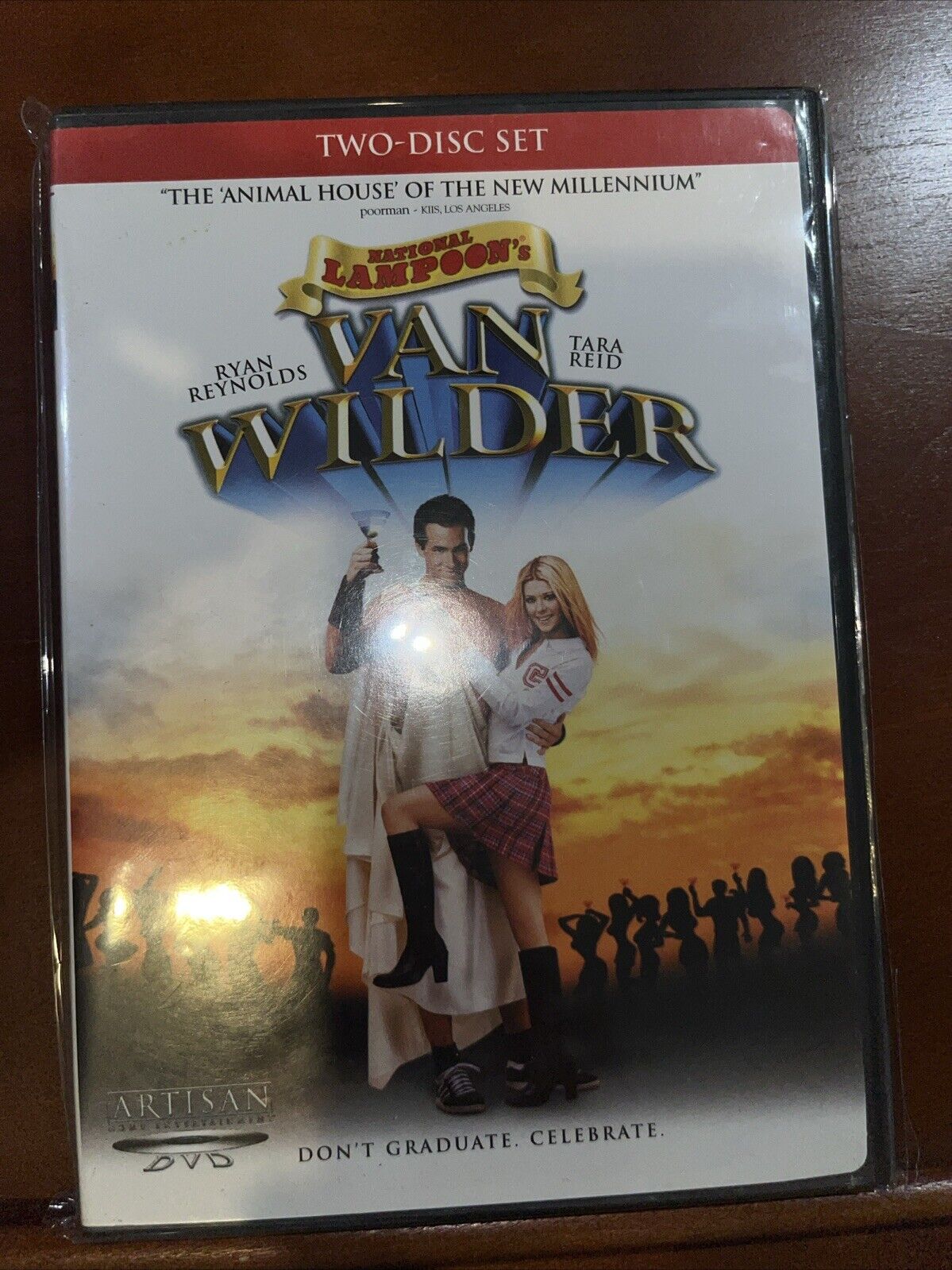 National Lampoon's Van Wilder DVD 2 Disc Movie Tara Reid Ryan Reynolds Sealed Nu