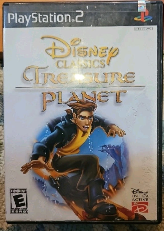 Treasure Planet Disney Classic - PS2. Tested. No Scratches. Damaged Artwork. 