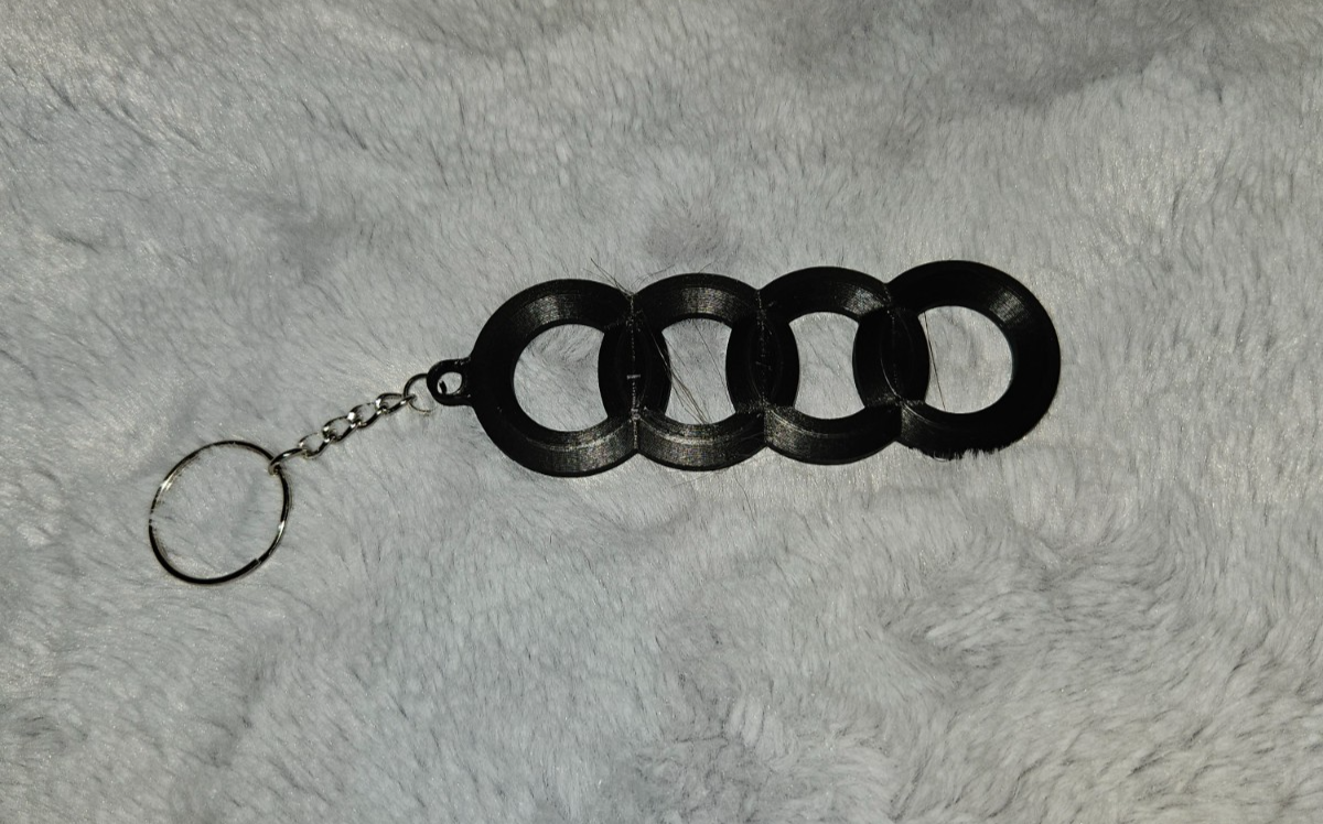 Audi Inspired 3D Printed Key Chains - Choose