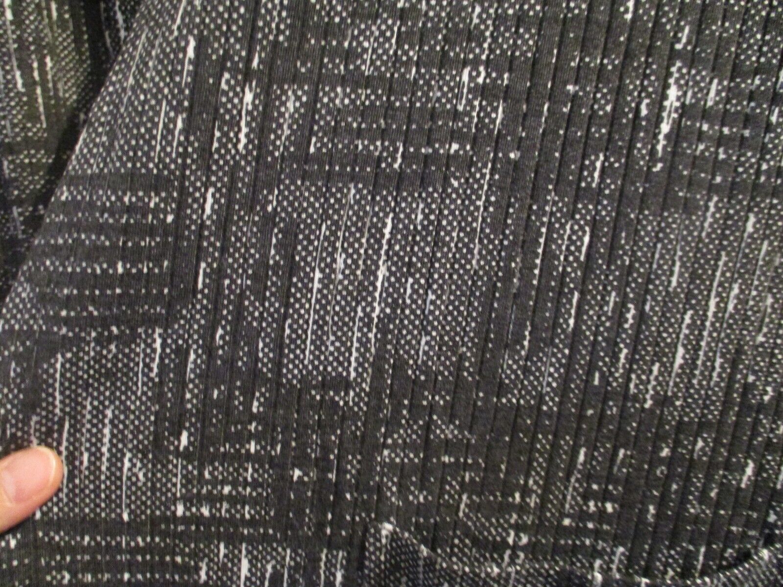 NWT LuLaRoe Sarah Cardigan Black and White Plaid and Dots Medium