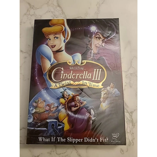Cinderella III: A Twist In Time (DVD) Brand New Sealed