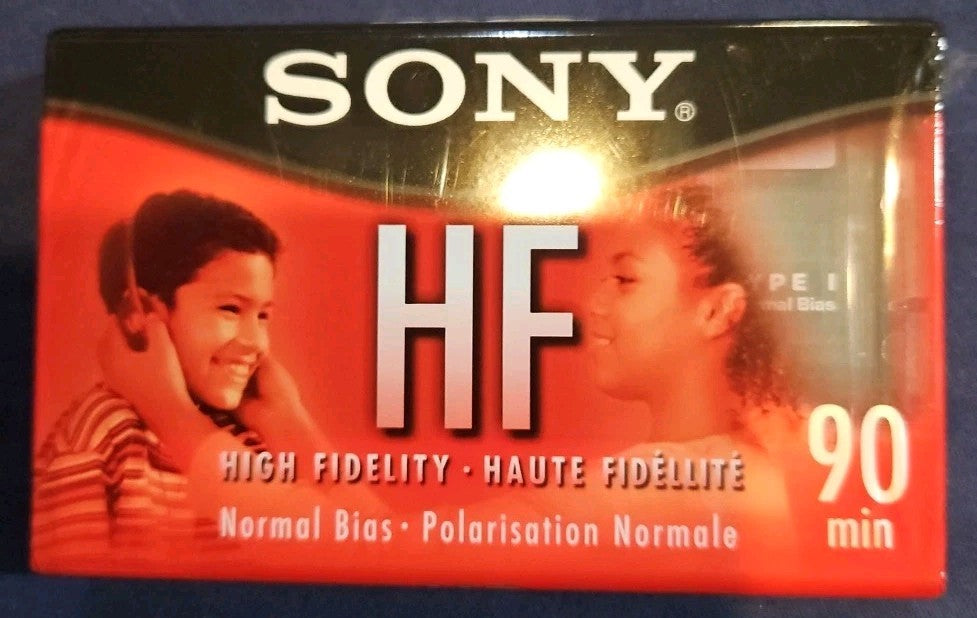 Sony HF 90 High Fidelity Normal Bias Cassette - 90 min