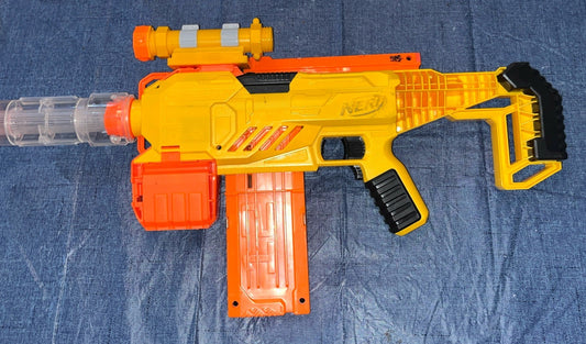 Nerf Flyte CS-10 W/Scope And Extended Extra Mag