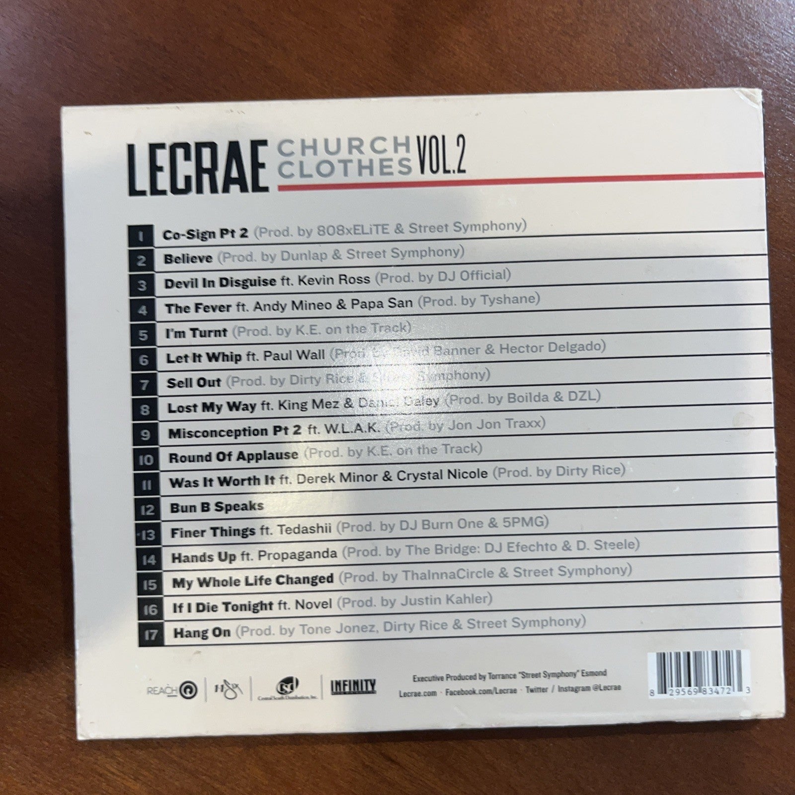 Church Clothes, Vol. 2 by Lecrae (CD, 2014)