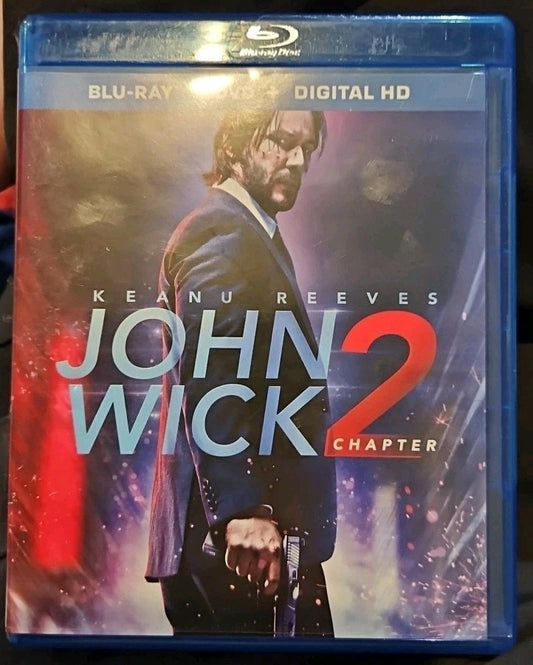 John Wick: Chapter 2 (Blu-ray, 2017) New. No Digital Download