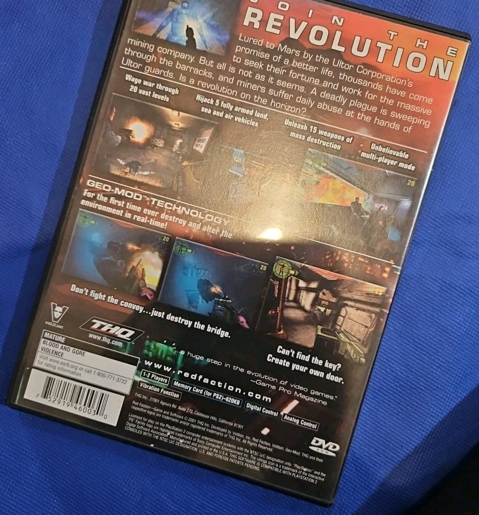 Red Faction (PS2) Sealed