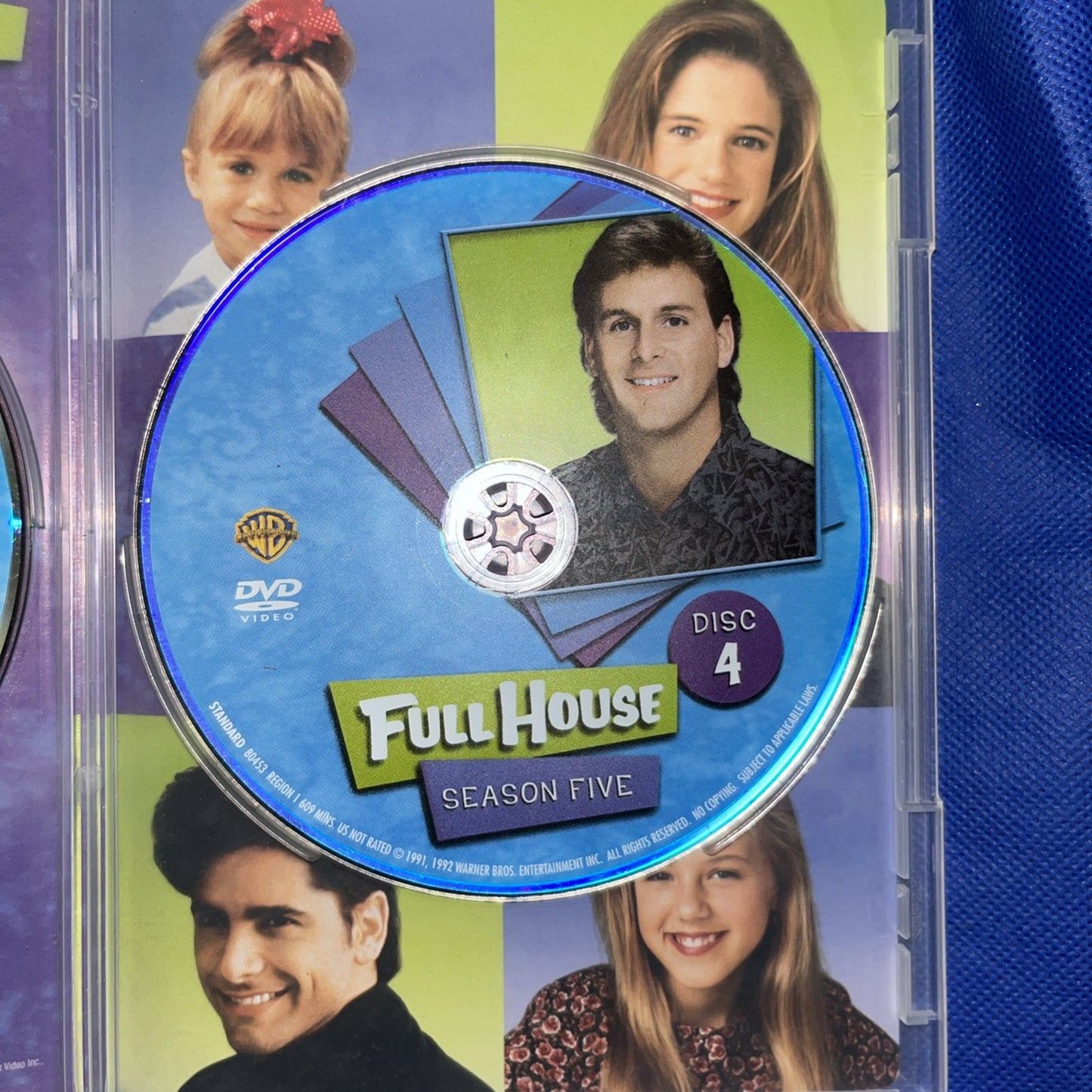 Full House: the Complete Fifth Season (DVD, 1991) Missing Outer Case