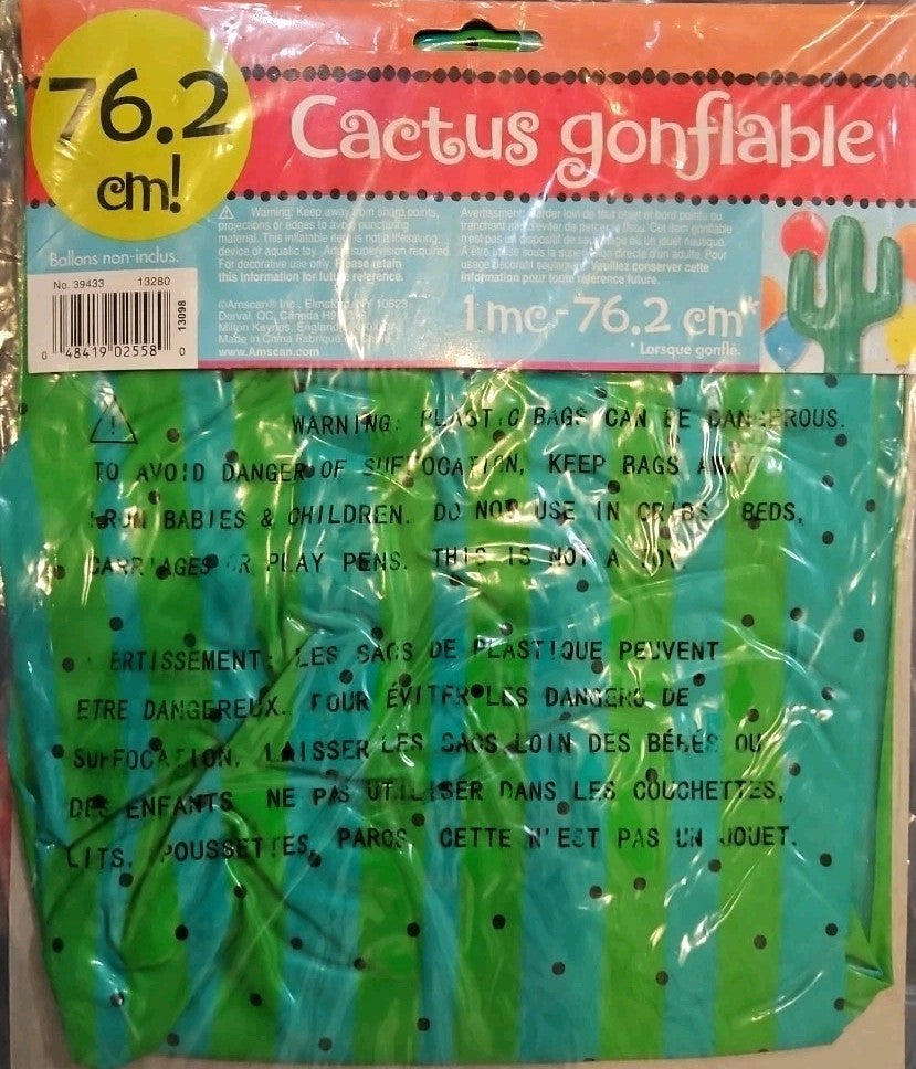 Inflatable Cactus 30 Inches