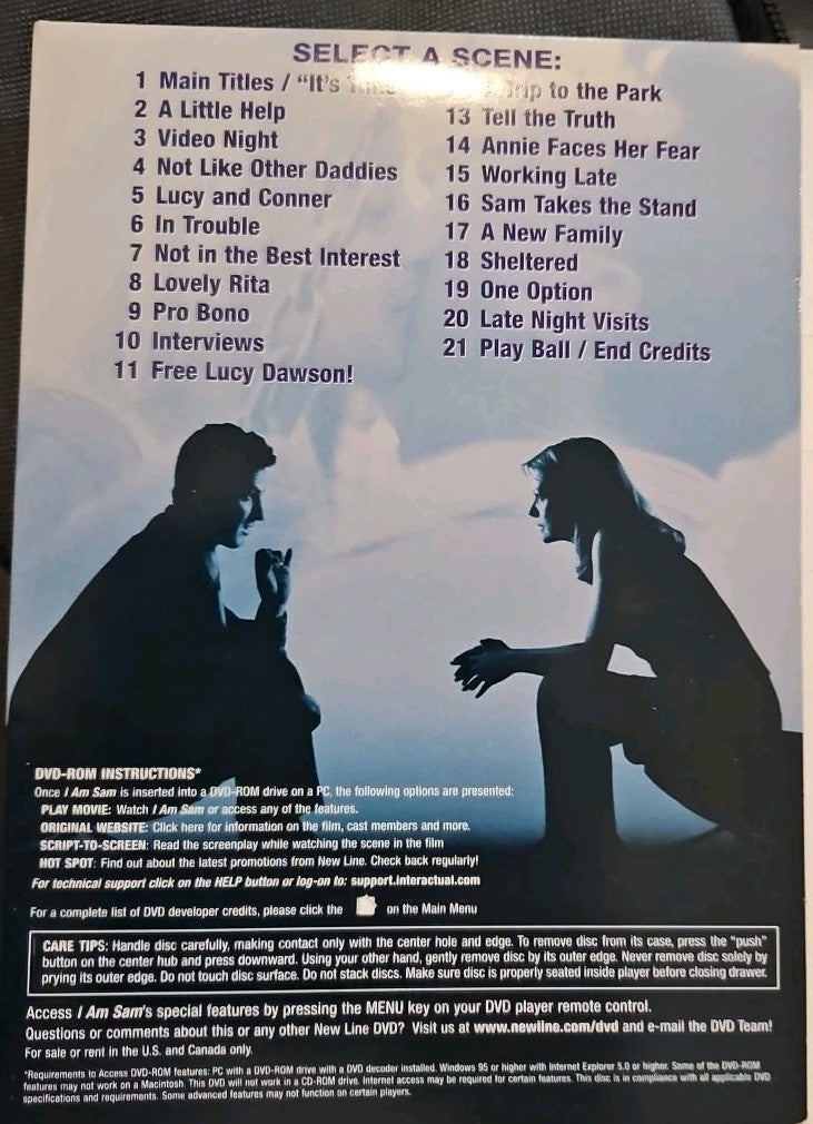 I am Sam (DVD, 2001)  Tested. No Scrattches