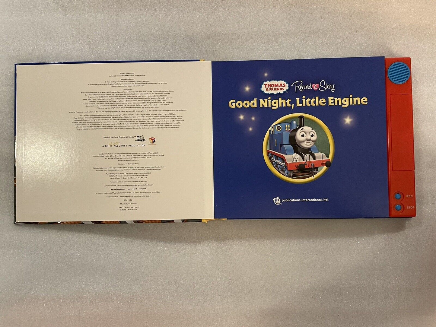 Record a Story with Thomas and Friends : Good Night, Little Engine by...